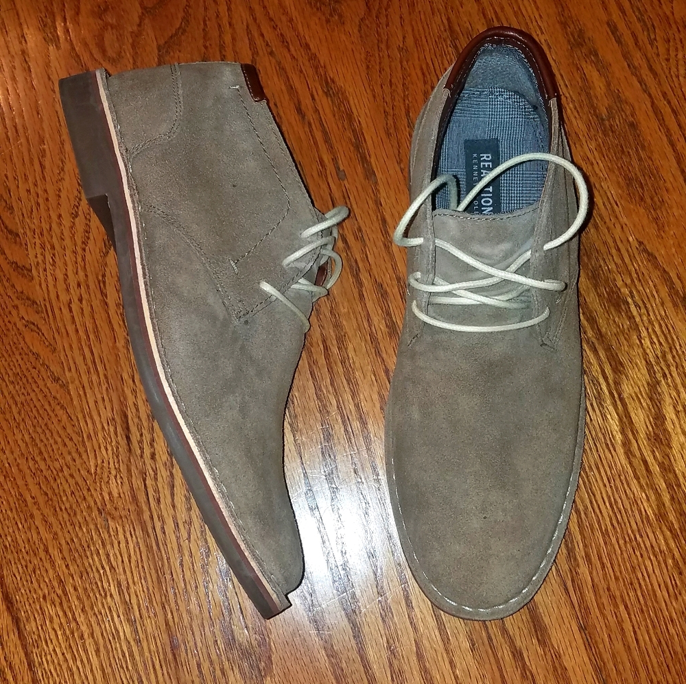 Reaction Kenneth Cole suede leather shoes 9.5